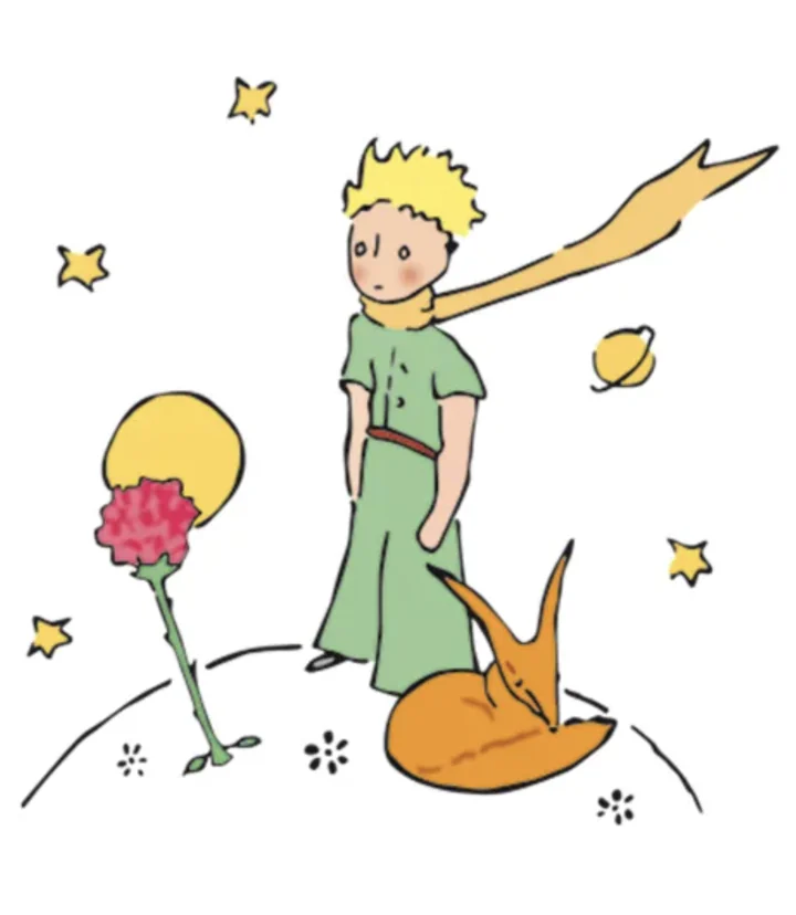 Architectural rendering of the Little Prince sculpture at the Frost Science museum entrance, Miami bayfront.